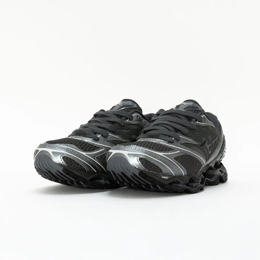 Mizuno Unisex Wave Prophecy LS Black / Metallic Gray