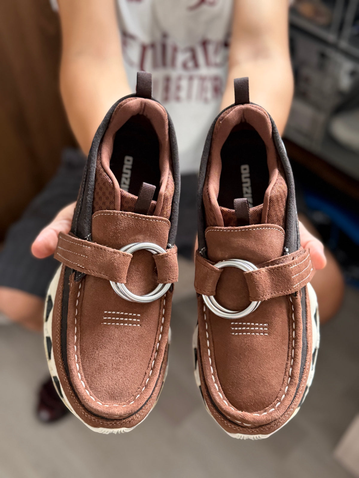 現貨 Mizuno x Setsumasa Kobayashi Wave Prophecy Ring Moc Chicory Coffee Brown
