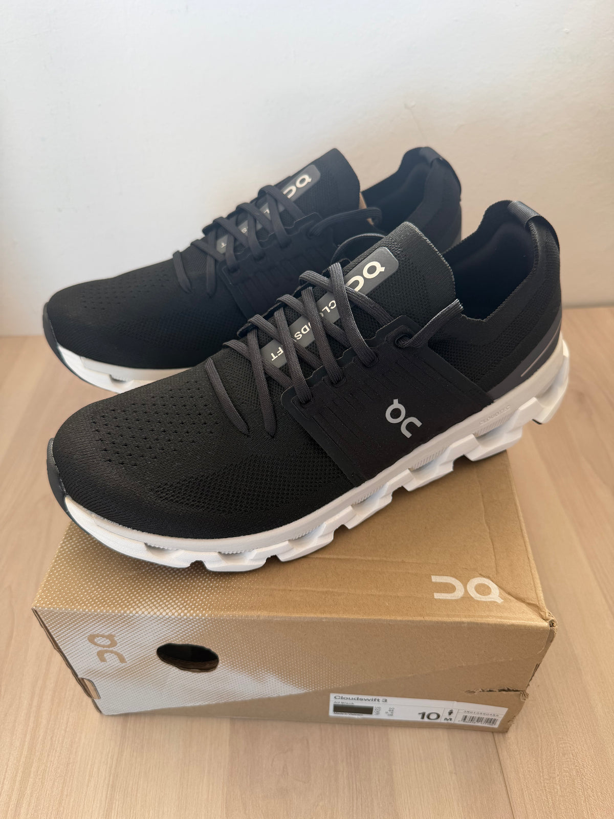 優惠 ON Men's Cloudswift 3 Black / White