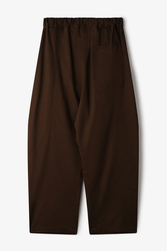 Pre Order - Sage Nation Box Pleat Pants -Brown