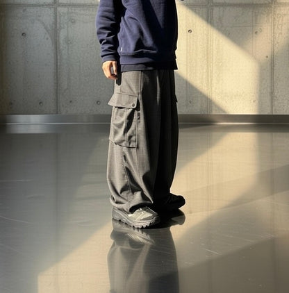 Farmer ‘s MKT Checker Wide Leg Cargo Pants