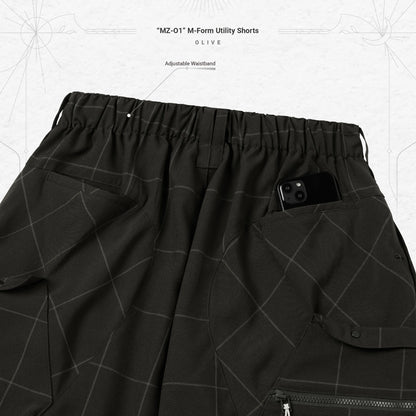 Pre order Goopimade “MZ-O1” M-Form Utility Shorts - Grey