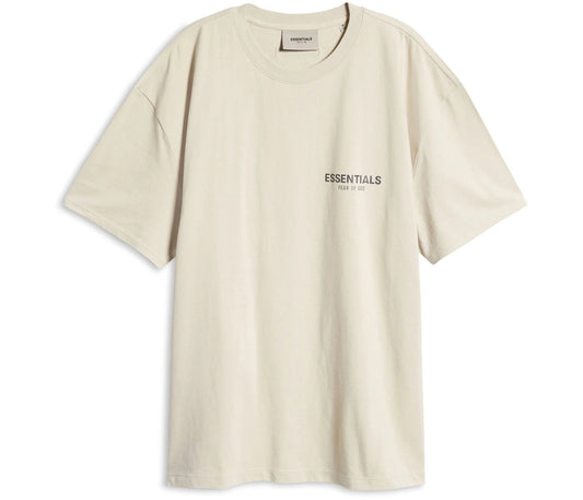 FOG Fear Of God Essentials Reflective T-Shirt 3M Stone/Oat