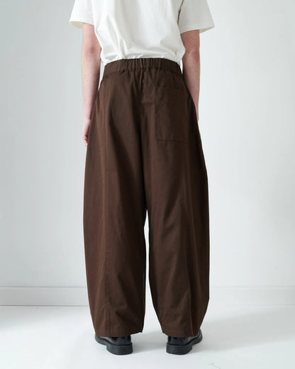 Pre Order - Sage Nation Box Pleat Pants -Brown