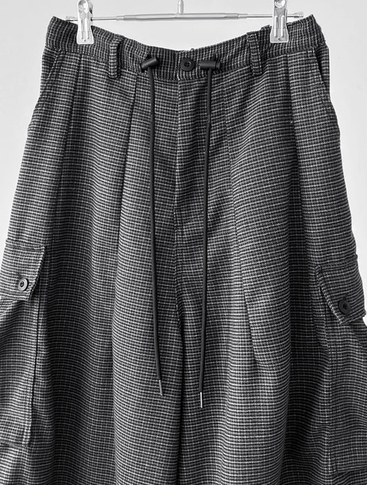 Farmer ‘s MKT Checker Wide Leg Cargo Pants
