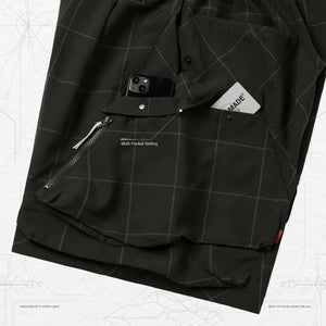 Pre order Goopimade “MZ-O1” M-Form Utility Shorts - Grey