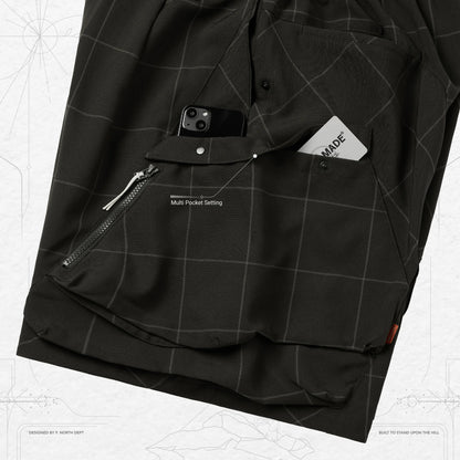 Pre order Goopimade “MZ-O1” M-Form Utility Shorts - Grey