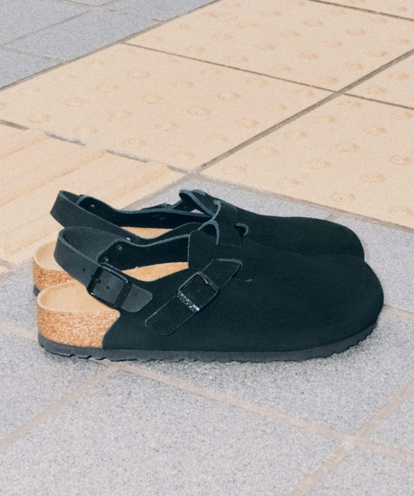 預訂 Birkenstock Toyio Black Suede Leather