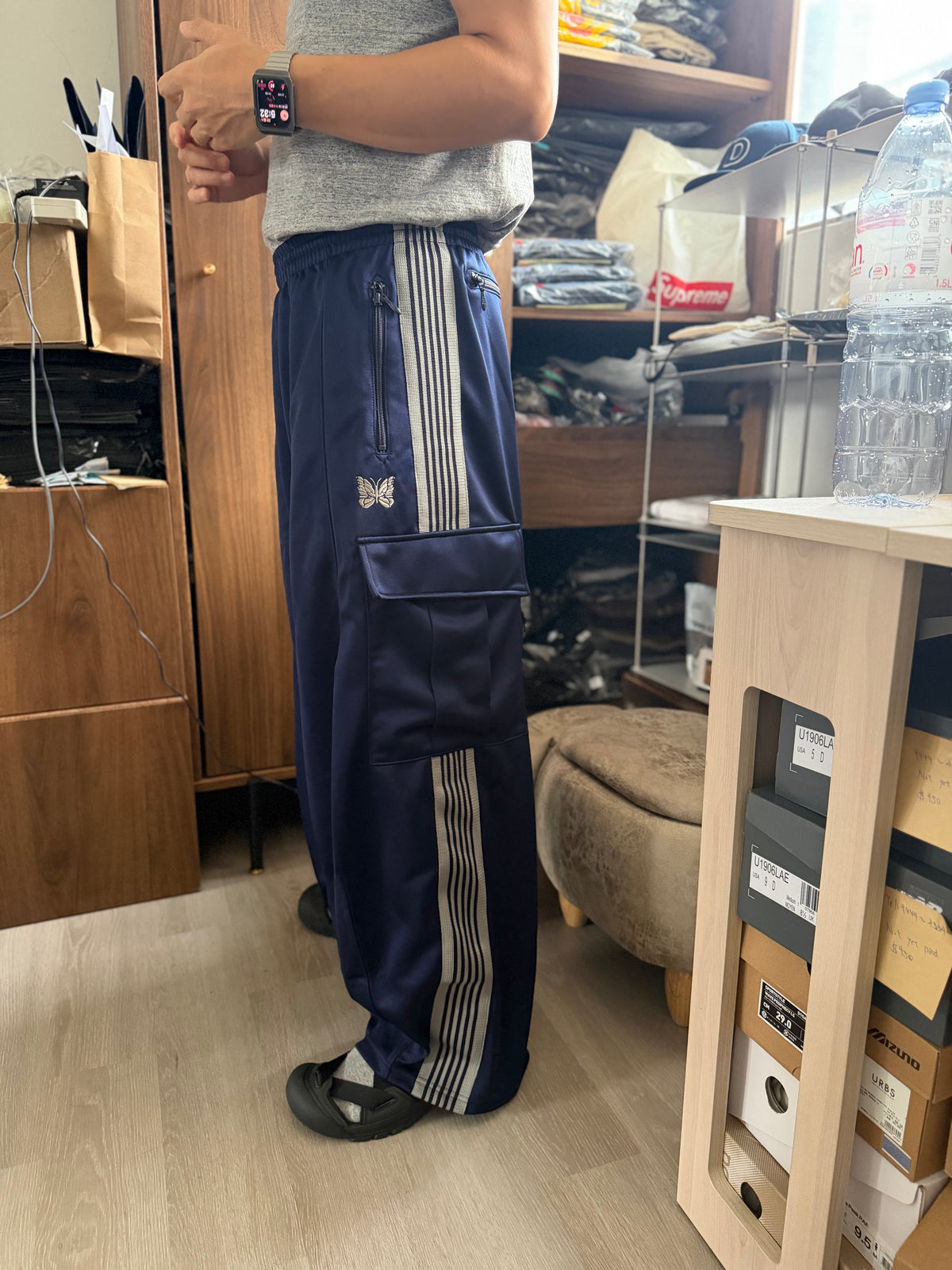 現貨 Needles 別注 H.D. Track Pants - BDU / Poly Smooth