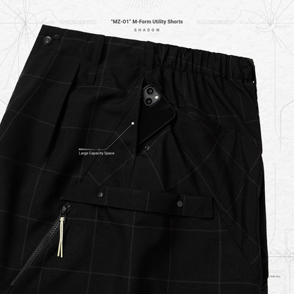 Pre order Goopimade “MZ-O1” M-Form Utility Shorts - Shadow