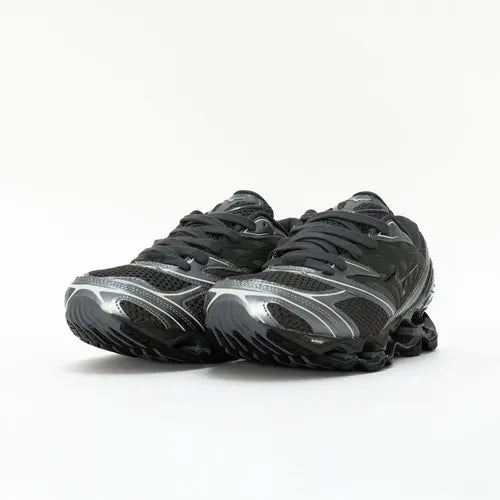 Mizuno Unisex Wave Prophecy LS Black / Metallic Gray