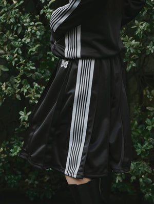 現貨 Needles Pleated Track Skirt - Poly Smooth Charcoal