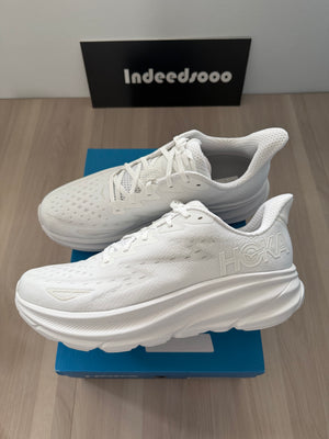 半價優惠 Hoka Men's Clifton 9 White