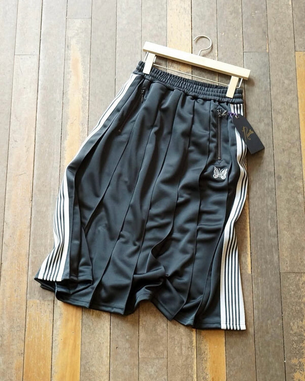 現貨 Needles Pleated Track Skirt - Poly Smooth Charcoal