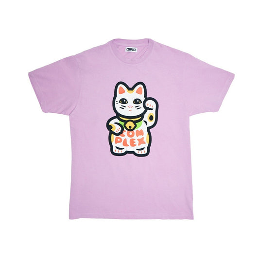Nigo x Complex Maneki-Neko T-shirt Lavender L Complexland Collab
