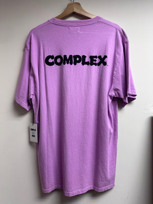 Nigo x Complex Maneki-Neko T-shirt Lavender L Complexland Collab