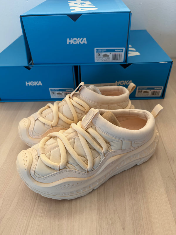 優惠 Hoka Unisex Ora Primo Vanilla Cream 米白色