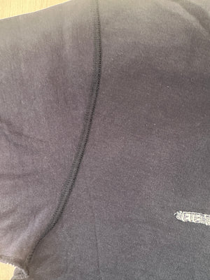 Vetements women washed inside out tee 2019 -navy