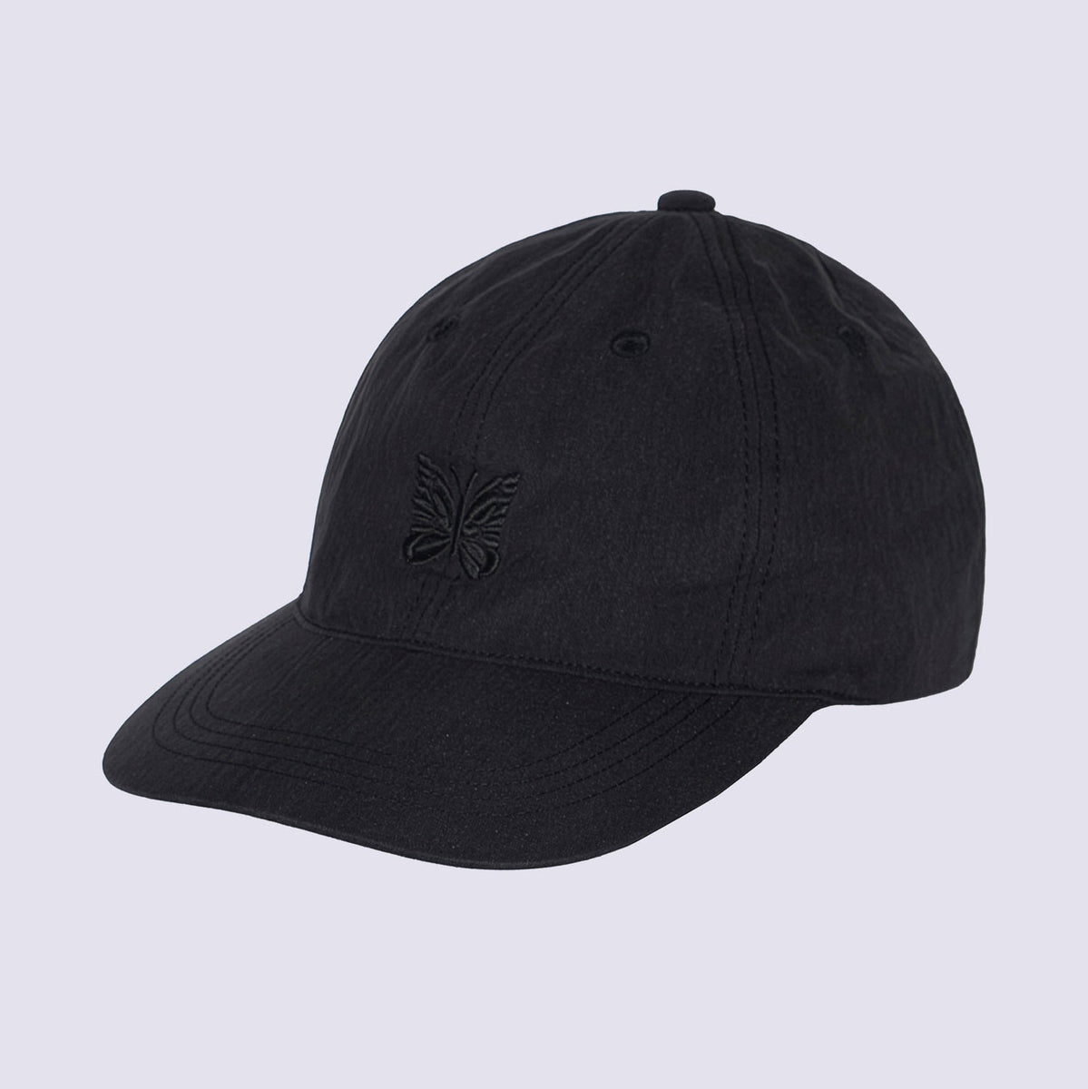 Needles x STUDIOUS Black Nylon Cap