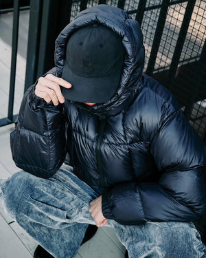 Needles x STUDIOUS Black Nylon Cap