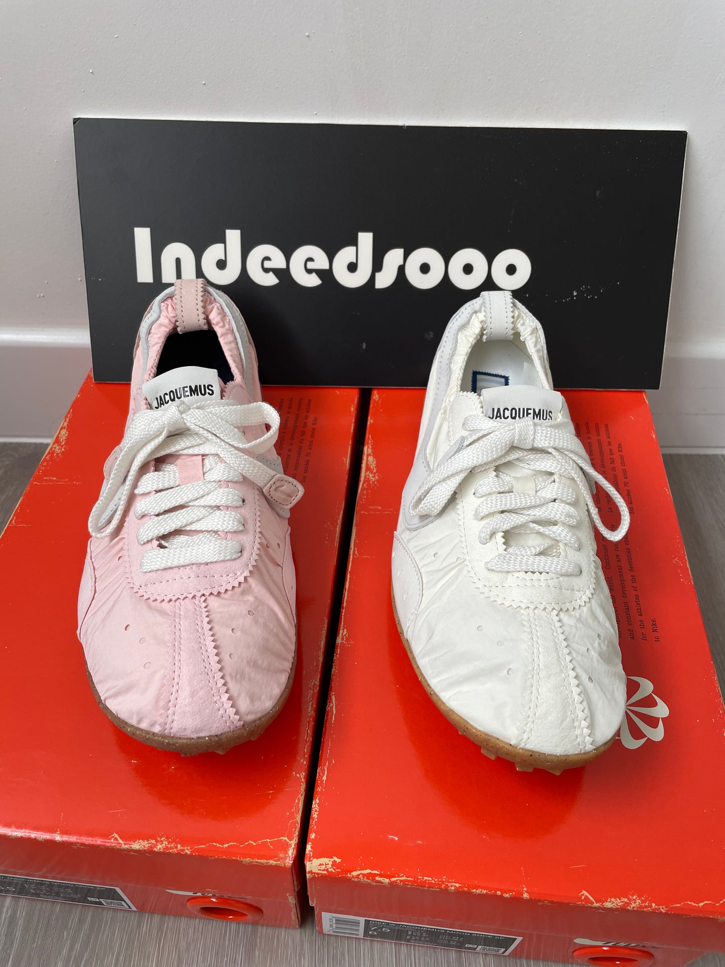 Nike x Jacquemus W Moon Shoe Soft Pearl Aluminum Pink Rose White