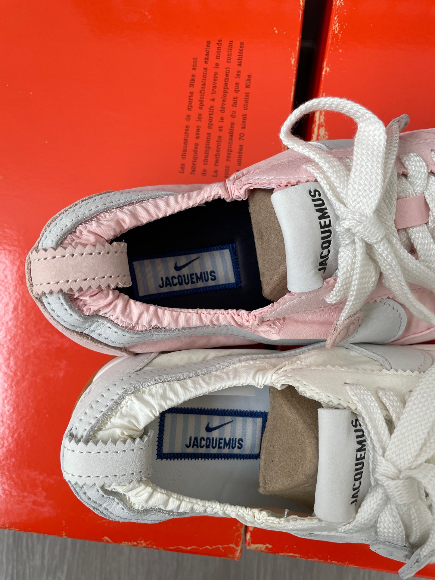 Nike x Jacquemus W Moon Shoe Soft Pearl Aluminum Pink Rose White