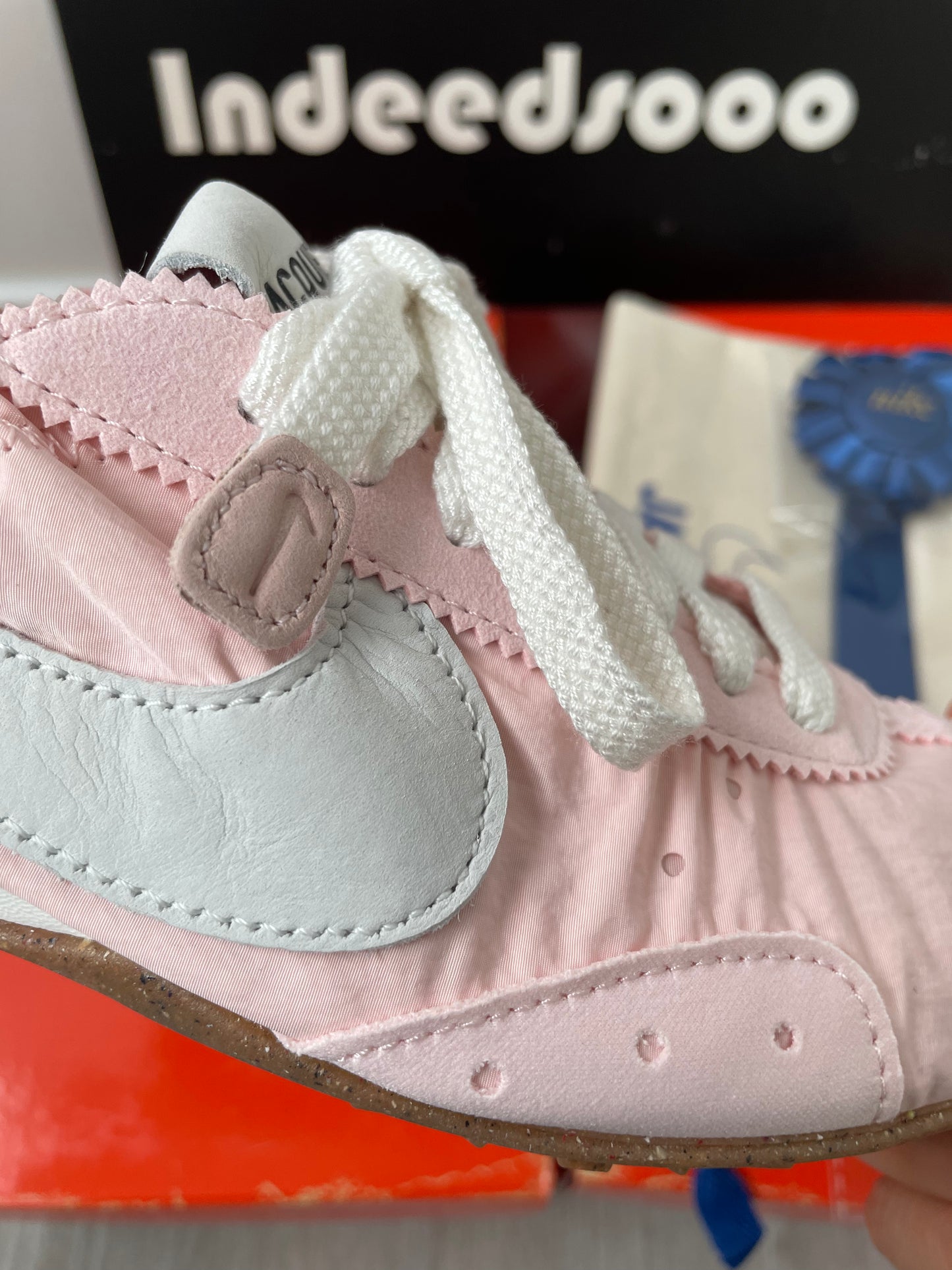 Nike x Jacquemus W Moon Shoe Soft Pearl Aluminum Pink Rose White