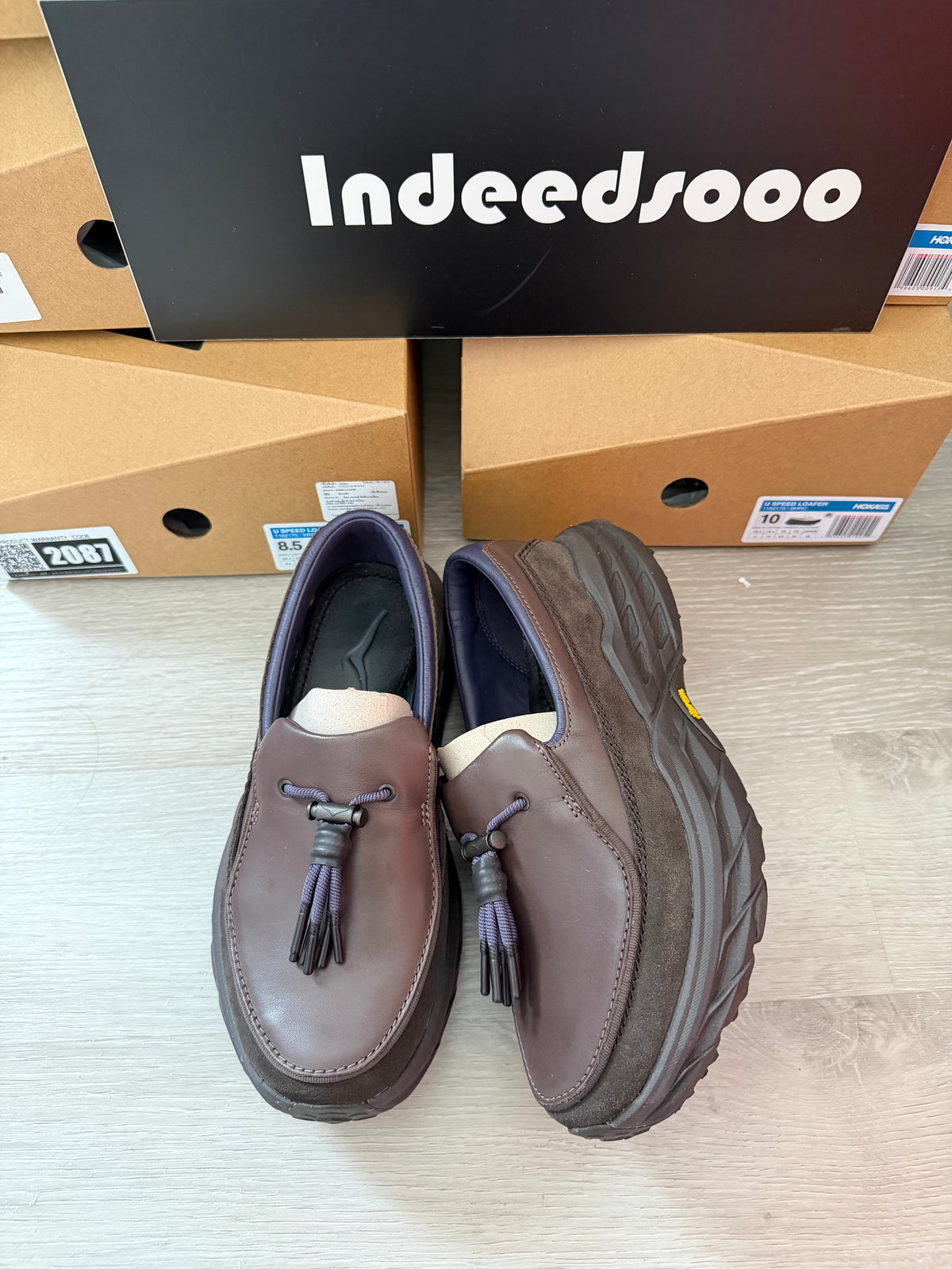 限時優惠 現貨 Hoka Unisex Speed Loafer Walnut / Cast Iron