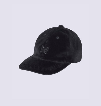 Needles x STUDIOUS Black Velour Cap