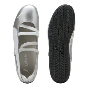 Puma Women's Speedcat Ballet Metallic Silver